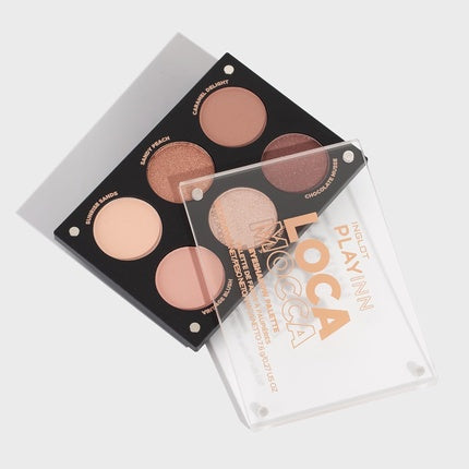 Inglot Playinn Loca Mocca Eyeshadow Palette - Matte and Shimmer