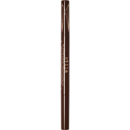 Stila Stay All Day Dual Ended Waterproof Liquid Eye Liner Micro Tip Long Lasting Brown