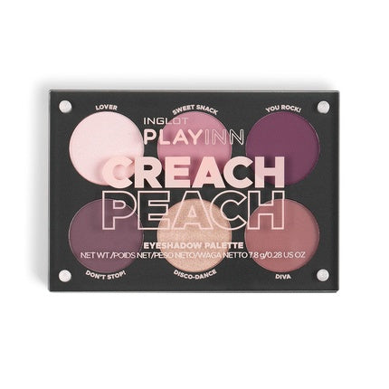 Playinn Eyeshadow Palette Creach Peach 8g - Perfect For Vibrant Eye Looks