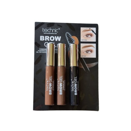 Technic Brow Gel Eyebrow Mascara Vegan - Choose Shade