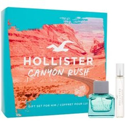 Hollister Canyon Rush For Him Gift Set Edt 50 Ml And Edt 15 Ml