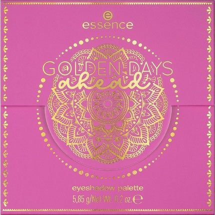 essence GOLDEN DAYS ahead Eyeshadow Palette 9 Colors Shiny Intense Vegan