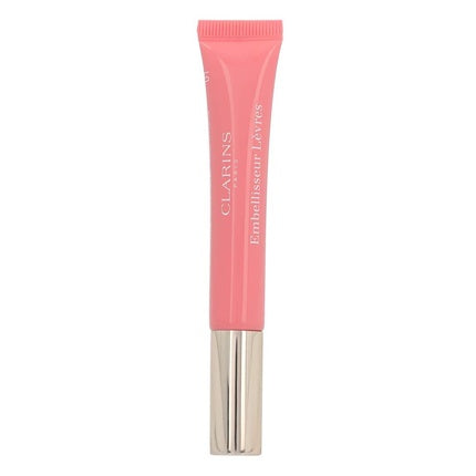 Clarins Instant Light Natural Lip Perfector - 01 Rose Shimmer - Lip Gloss - 12ml