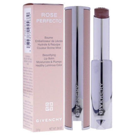 Givenchy Rose Perfecto Plumping Lip Balm N110 Milky Nude for Women 0.09 oz