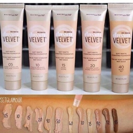 Maybelline Dream Velvet Soft Matte Foundation Caramel 92