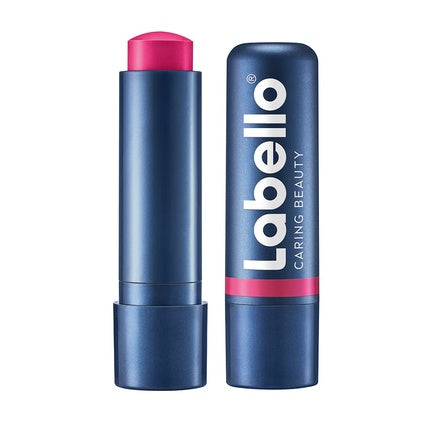 Labello Caring Beauty Pink Lip Balm 5.5ml with Vitamin E, Shea Butter, and Almond Oil