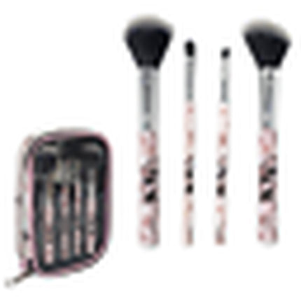 Disney Minnie Mouse Makeup Brush Set 4 Brushes with Pouch - 2352