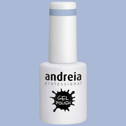 Andreia Semi-Permanent Nail Gel Polish for UV/LED Lamp Intense Shine and 4 weeks Lasting French Manicure Nail Gel Varnish 10.5ml