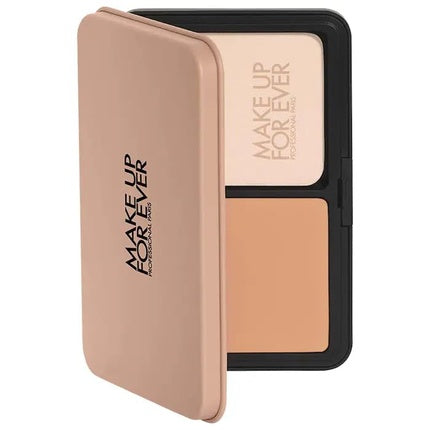 MAKE UP FOR EVER HD Skin Matte Velvet Undetectable Longwear Blurring Powder Foundation 3N42 Amber