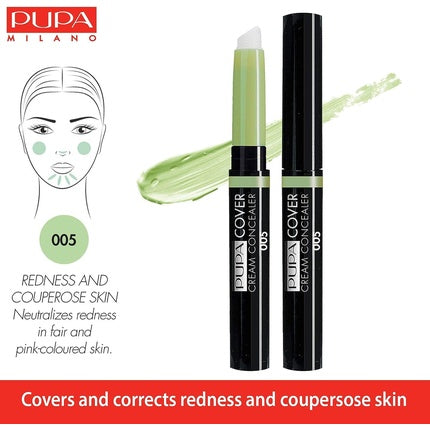 Pupa Cover Cream Concealer 005 Green