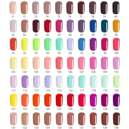 Silcare Soak Off Hybrid UV LED Flexy Gel Manicure Nails 4.5g Shade 122 by Roxie Cosmetics
