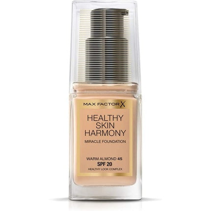 Max Factor Healthy Skin Harmony Foundation SPF 2 45 Warm Almond 3ml