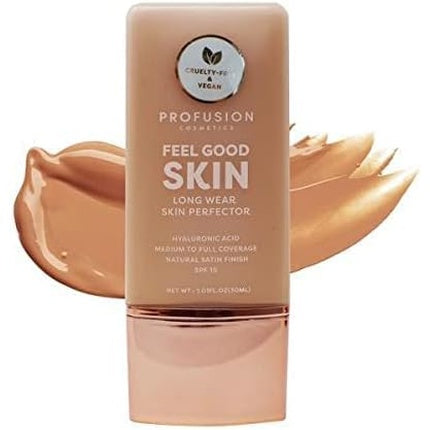 Profusion Cosmetics Lightweight Liquid Foundation for a Flawless and Elegant Finish