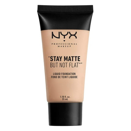 NYX Professional Makeup Stay Matte But Not Flat Liquid Foundation Porcelain 1.18oz