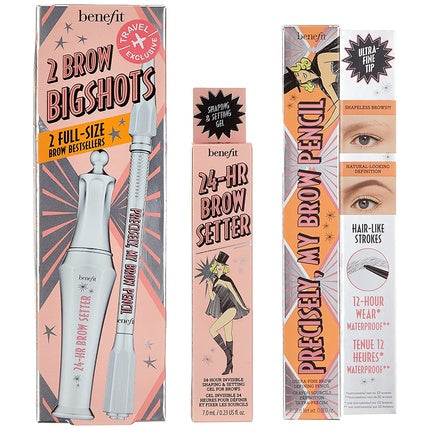 Benefit Precisely 24hr Brow Setter Duo 7ml Warm Deep Brown