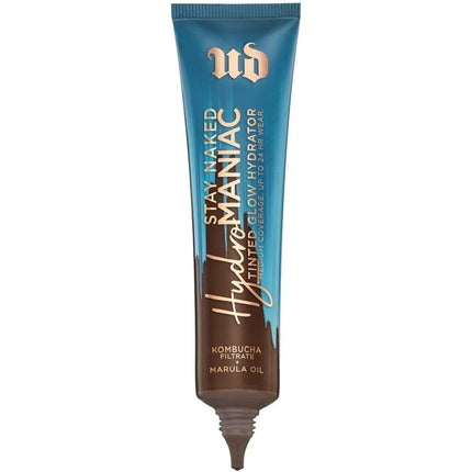 Urban Decay Stay Naked Hydromaniac Tinted Glow Foundation Buildable Medium Coverage Vegan Formula Shade 90 35ml