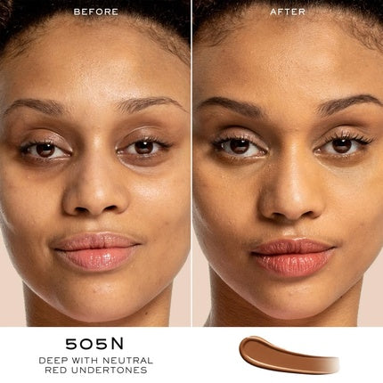 Lancôme Teint Idole Ultra Wear Care & Glow Serum Concealer Medium Buildable Coverage & Natural Glow Finish 0.43 Fl Oz