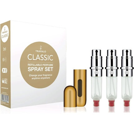 Travalo Gold Perfume Atomizer Set