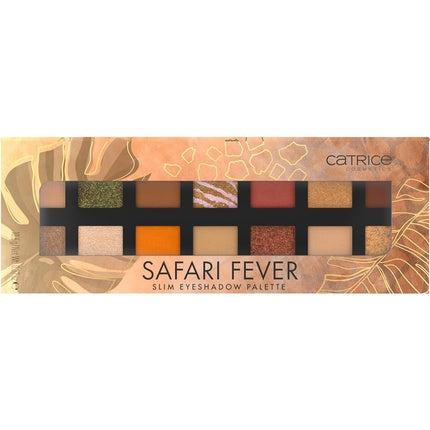 Catrice Safari Fever Slim Eyeshadow Palette No. 010 Multicoloured 14 Colours