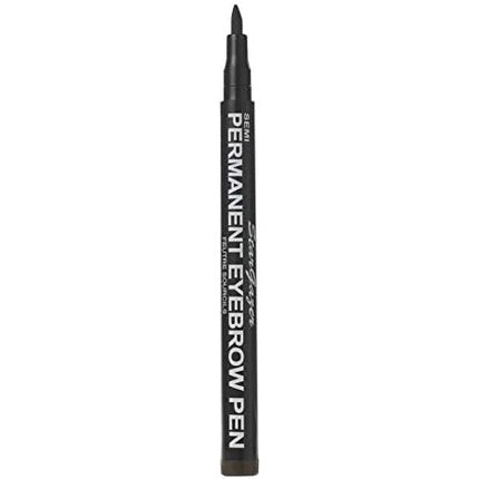 Semi-Permanent Eyebrow Liner Up to 24-Hour Strong Dark Brown Waterproof with Wide Nib Pen