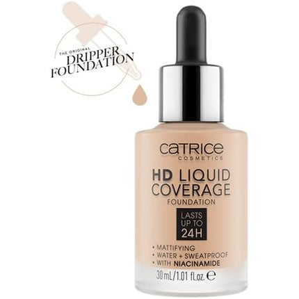 Catrice Make-Up HD Liquid Coverage Foundation Sand Beige 30ml