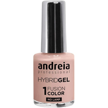 Andreia Professional Hybrid Gel Nail Polish Fusion Colour H9 Nude Pink - 2 Steps No Lamp Required Long Lasting Easy Removal