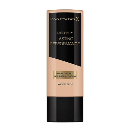 Max Factor Lasting Performance Touch Proof Foundation 35ml 105 Soft Beige