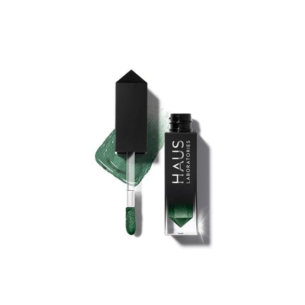 HAUS LABORATORIES By Lady Gaga Glam Attack Liquid Eyeshadow 13 Shimmer & 4 Metallic Colors Long Lasting Blendable Eye Makeup Vegan Cruelty-Free 0.12 Ounce