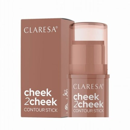 Cheek 2 Cheek Bronzer Stick 01 Neutral Sand 5.5g Claresa