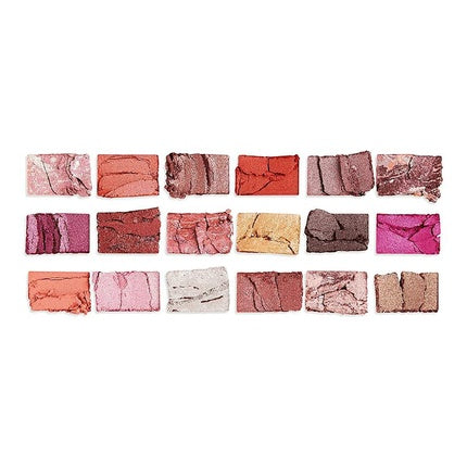 I Heart Makeup Revolution Eyeshadow Palette Marble Rose Gold Chocolate