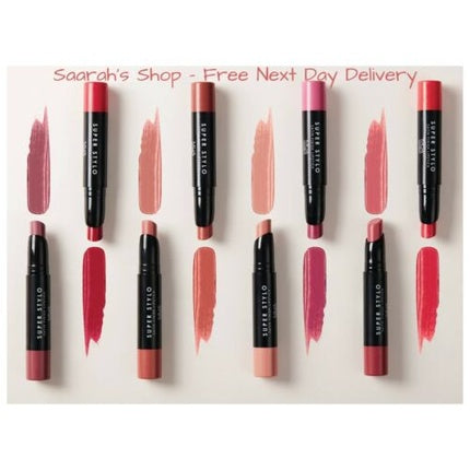 MUA Makeup Super Stylo Satin Lipstick Full Coverage Creamy Moisturizing Vegan