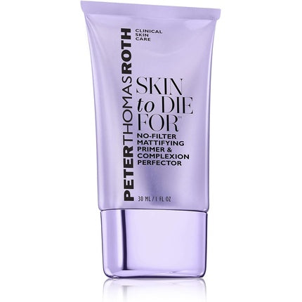 Peter Thomas Roth Skin To Die For No Filter Mattifying Primer and Perfector Earplug 4cm Black