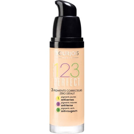 Bourjois 123 Perfect Foundation - 51 Light Vanilla, 30ml
