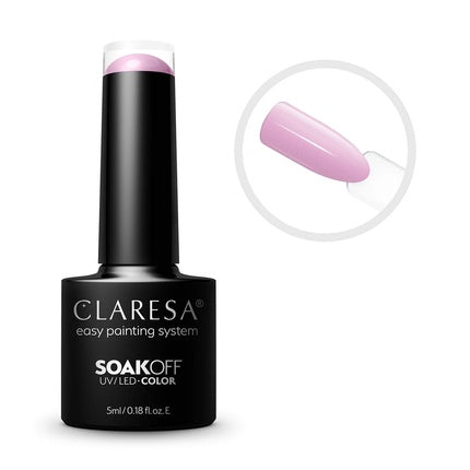 Claresa Soak Off Uv/Led Pink Hybrid Nail Polish 511 5g