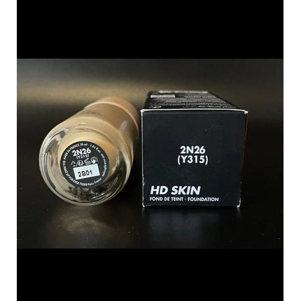 MAKE UP FOR EVER HD Invisible Longwear Foundation 2N26 1.01oz - Authentic