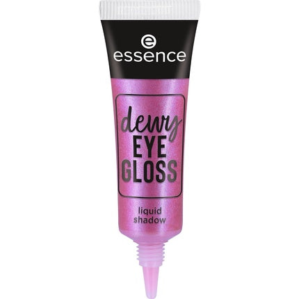essence Dewy Eye Gloss Liquid Shadow Nr. 02 Red Soft-Focus Radiant Fresh Vegan Nanoparticle Free Perfume-Free Oil-Free 8ml