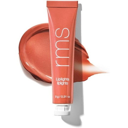 RMS Beauty Liplights Cream Lip Gloss Bisou for Women 0.31oz