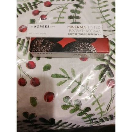N.I.B Korres Minerals Tinted Eyebrow Mascara 03 Brown Light 4ml
