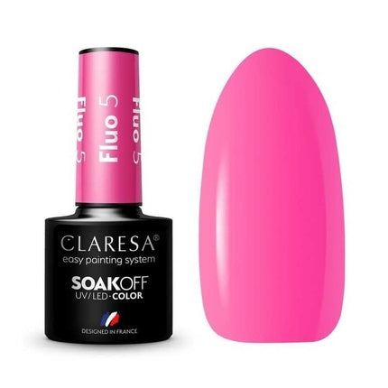 Claresa Soak Off Uv/Led Fluorescent Hybrid Nail Polish 05 5g