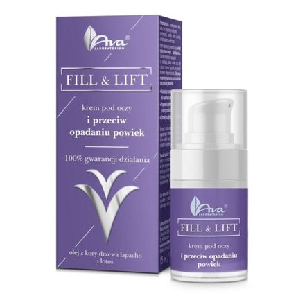AVA LABORATORIUM Fill Lift Eye Cream for Anti-Drooping Eyelids