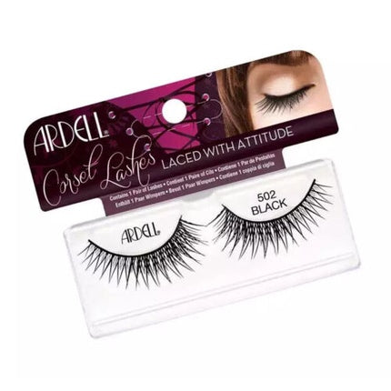 Ardell Corset Artificial Eyelashes Black 502