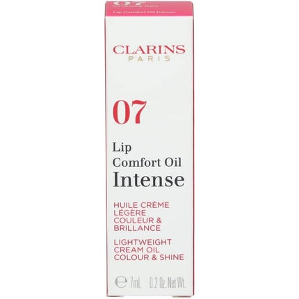 Clarins Lip Comfort Oil Intense 07 Intense Red 7ml
