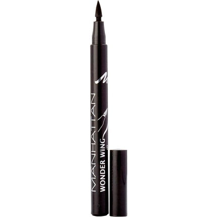 Manhattan Wonder Wing Eyeliner & Stamp Black Ideal Symmetrical Eyelid Line 1 x 3ml