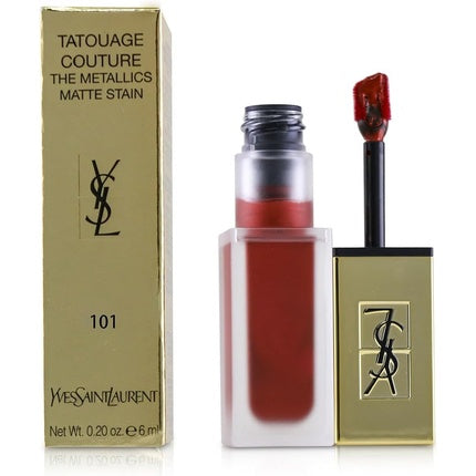 Couture Tattoo The Metallics 101 Chrome Red Clash 6ml