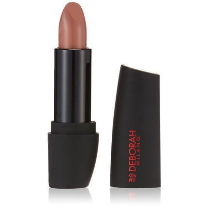 Atomic Red Matte Lipstick in Nude Brown