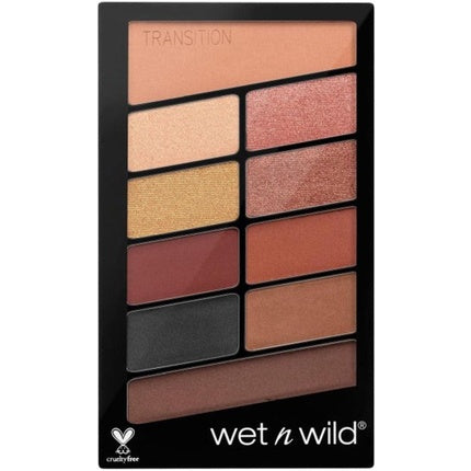Wet 'N' Wild Color Icon 10 Pan Eyeshadow Palette with 10 Bright Shades