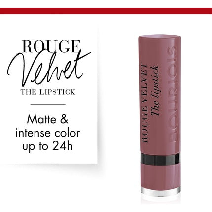 Bourjois Velvet The Lipstick 17 From Paris With Mauve Rossetto 2.4g