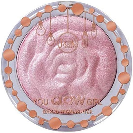 J. Cat Beauty You Glow Girl Baked Highlighter - Moon Light