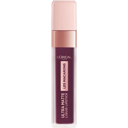 L'Oreal Paris Les Macarons Matte Liquid Lipstick 830 Blackcurrant Crush 31g
