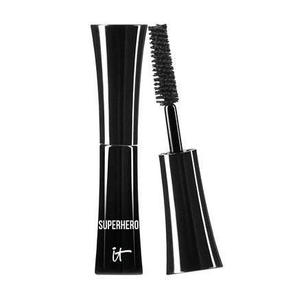 IT Cosmetics Superhero Elastic Stretch Volumizing Mascara Deluxe Size Super Black